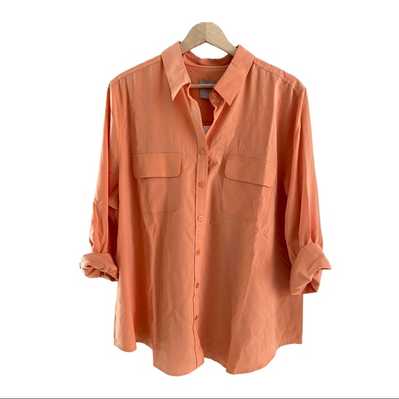 Chico's Tops - Chico’s Roll Up Sleeve Blouse